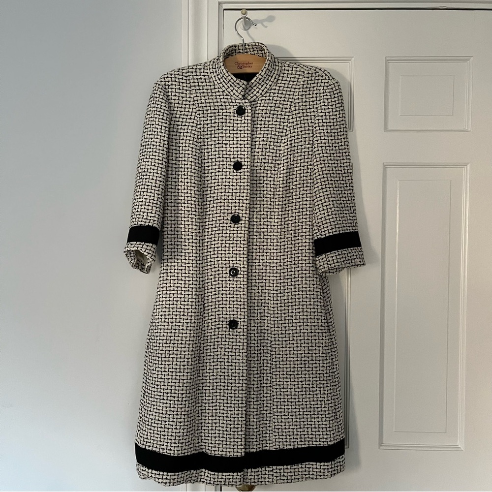 Button Up Moda International Trench Coat